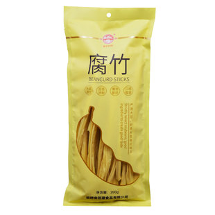 40年洲头腐竹纯正高品质正宗头层不加盐没有硬心凉拌支竹干货