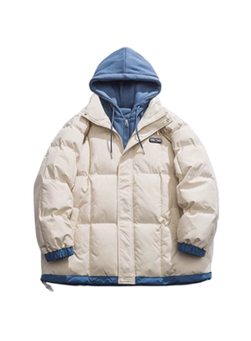 VISVIM SHINY2026秋冬季新款时尚棉服女假两件加厚宽松外套潮棉衣