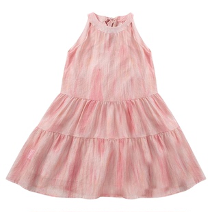 女童连衣裙夏装2026新款小女孩吊带裙高级感儿童公主裙夏季背心裙