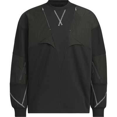 Adidas/阿迪达斯官方正品新款男女针织圆领运动休闲长袖JM8636