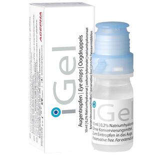 安瞧滴眼液iGel玻璃酸钠滴眼液人工泪液眼药水进口干眼症原装疲劳