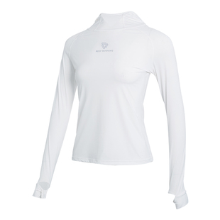 科里芙修身防晒速干衣户外运动健身女透气专业跑步速干连帽上衣