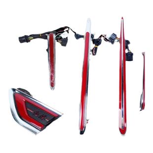 红旗HS5发光车标流光灯19-22款中网机盖流水灯四件套汽车改装饰灯