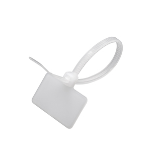 宇脉小号内标牌记号扎带标签网线扎线尾纤扎带写字标记500条/包