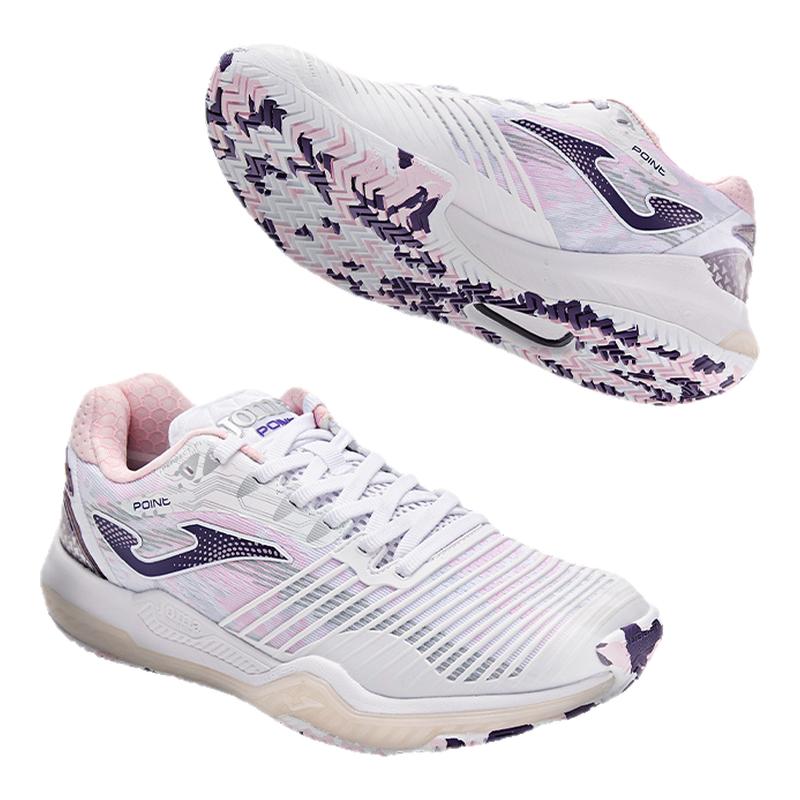 Joma26年新款女士网球鞋透气网面耐磨胶底户外运动鞋POINT LADY