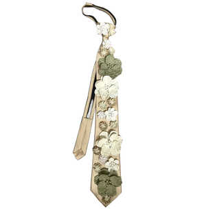 山鳥与咖原创手作【花町】领带复古立体时髦森系个性清新小众领带