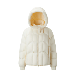 【鹅绒】千仞岗2025冬季新款短款羽绒服宽松休闲羽绒外套泡芙上衣