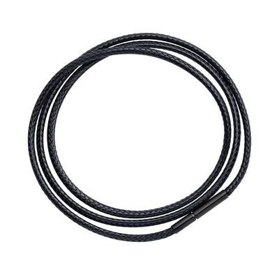 蜡皮绳吊坠绳黑色暗扣