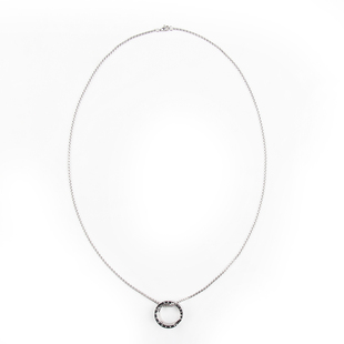 Ravenous联名亲吻鱼戒指项链可变形指环项链两用款情侣钛钢吊坠