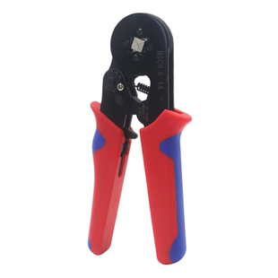 管型端子压线钳电工专用四边冷压VE针型铜鼻子HSC8接线端子压线钳