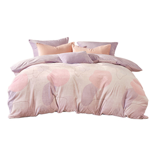 百丽丝家纺牛奶绒被套A类裸睡抗静电被套冬季加绒被套牛奶绒单件