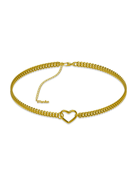 t公馆原创设计字母佩戴多层项链