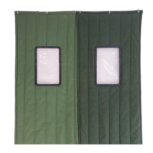 【耐用五年 】帆布棉门帘商用耐磨冬季保暖防风防寒工厂车间超市