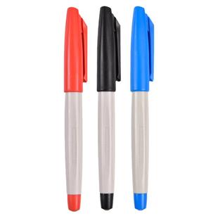 雄狮88记号笔加粗1.0标记笔黑色水性笔学生老师专用改错批改红笔