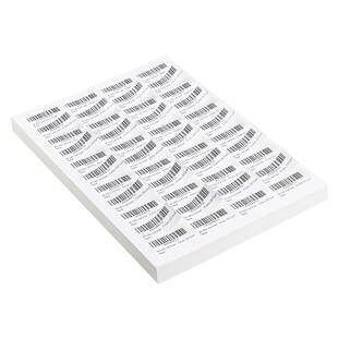 亚马逊fba标签纸激光喷墨打印贴纸amazon美国日本欧洲外箱空白矩形标签fnsku入仓条码纸A4不干胶条码打印纸