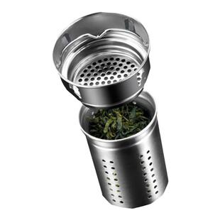 304不锈钢茶滤茶漏茶隔配件玻璃杯保温杯茶水分离仓过滤水杯茶网