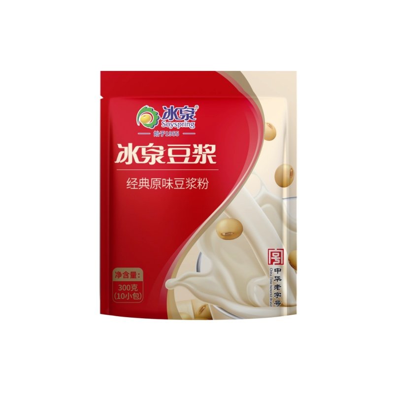 冰泉豆浆粉300g速溶经典原味豆浆