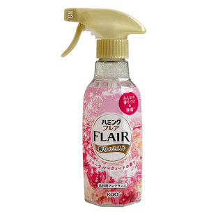 日本进口花王衣物柔顺剂除异味除菌除皱喷雾剂防静电芳香型270ml