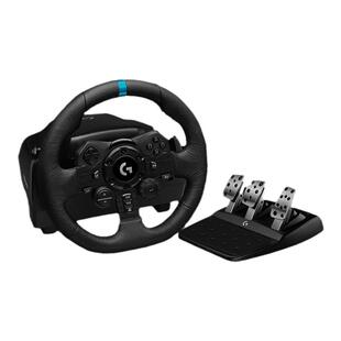 罗技G923 PC版本游戏方向盘赛车模拟900度力反馈双离合驾驶开学车排挡尘埃地平线神力科莎G29