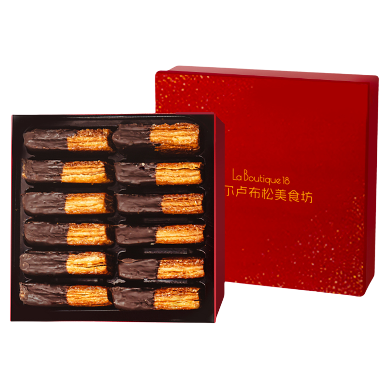 JR乔尔卢布松上海蝴蝶酥拿破仑巧克力千层酥糕点零食礼盒伴手礼