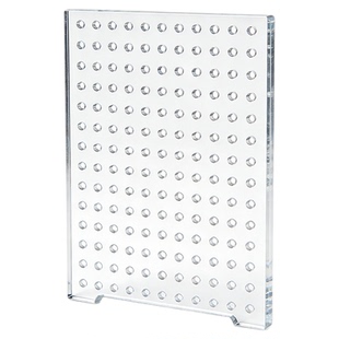 鱼缸隔离板亚克力鱼缸隔板洞洞板水族箱内置分离板定制鱼苗分隔网