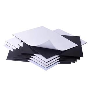 教学教具A4软磁片磁力磁吸磁铁贴片黑板吸铁石磁性贴片带强力背胶