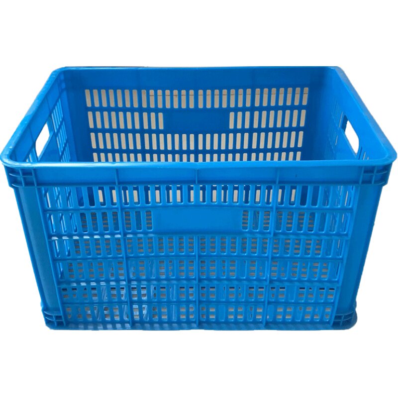 塑料长方形周转框加厚装蔬菜水果运输筐子物流快递大号收纳周转箱