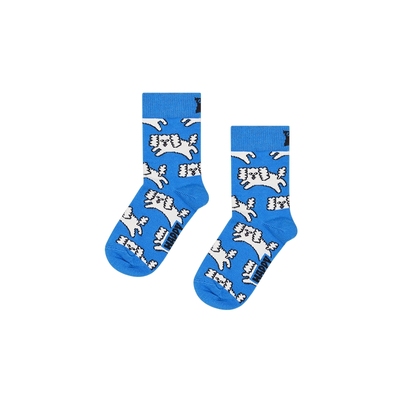 【25秋冬款】HappySocks儿童袜子男女童秋季婴幼宝宝可爱中筒袜