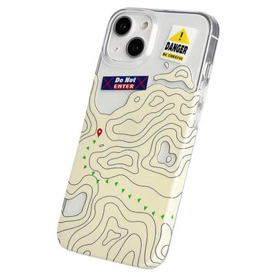 弗气【手绘地图】露营风手机壳