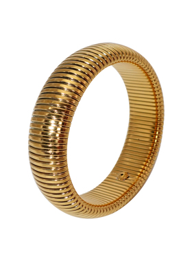 XMR欧美风宽面金属项链叠戴夸张