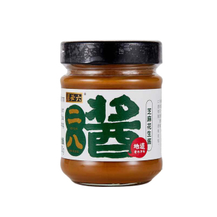 六必居二八酱200g老北京28麻酱芝麻花生酱凉面皮火锅涮羊肉蘸料
