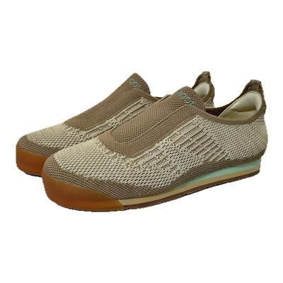 响午编织平底透气休闲女鞋阿甘鞋