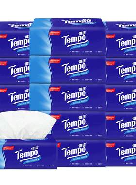 tempo得宝抽纸16大包加厚德保纸