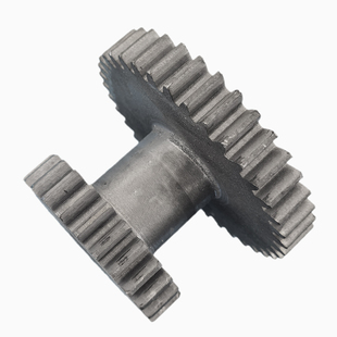 铡草机变速齿轮小型变档齿轮配件农机零件变挡轮铸链铁连体齿轮