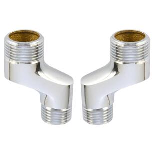 淋浴花洒龙头曲角弯脚加大加长宽高偏心拐脚接头变径移位器配件