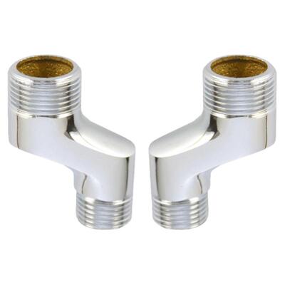 淋浴花洒龙头曲角弯脚加大加长宽高偏心拐脚接头变径移位器配件