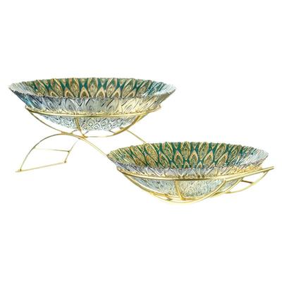 高档玻璃水果盘客厅家用轻奢