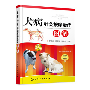 犬病针灸按摩治疗图解 中兽医针灸按摩方面知识 针灸按摩治疗犬常见疾病知识 犬病针灸按摩治疗临床技术 科学宠物饲养 扫码看视频