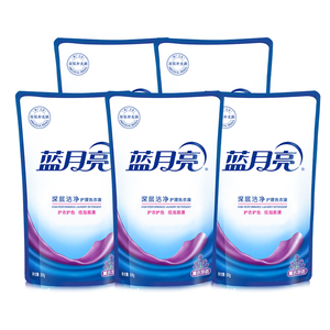 蓝月亮洗衣液500g袋1斤装整箱装官方正品旗舰店家庭用袋装补充装