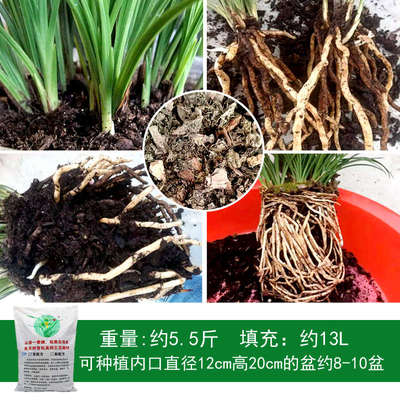 一香牌兰花专用营养土天然有机高档兰草石斛君子兰透气植料松树皮