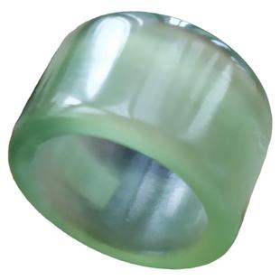 纯天然精品珠宝玉石岫玉扳指戒指指环手饰品男士正品文玩装饰