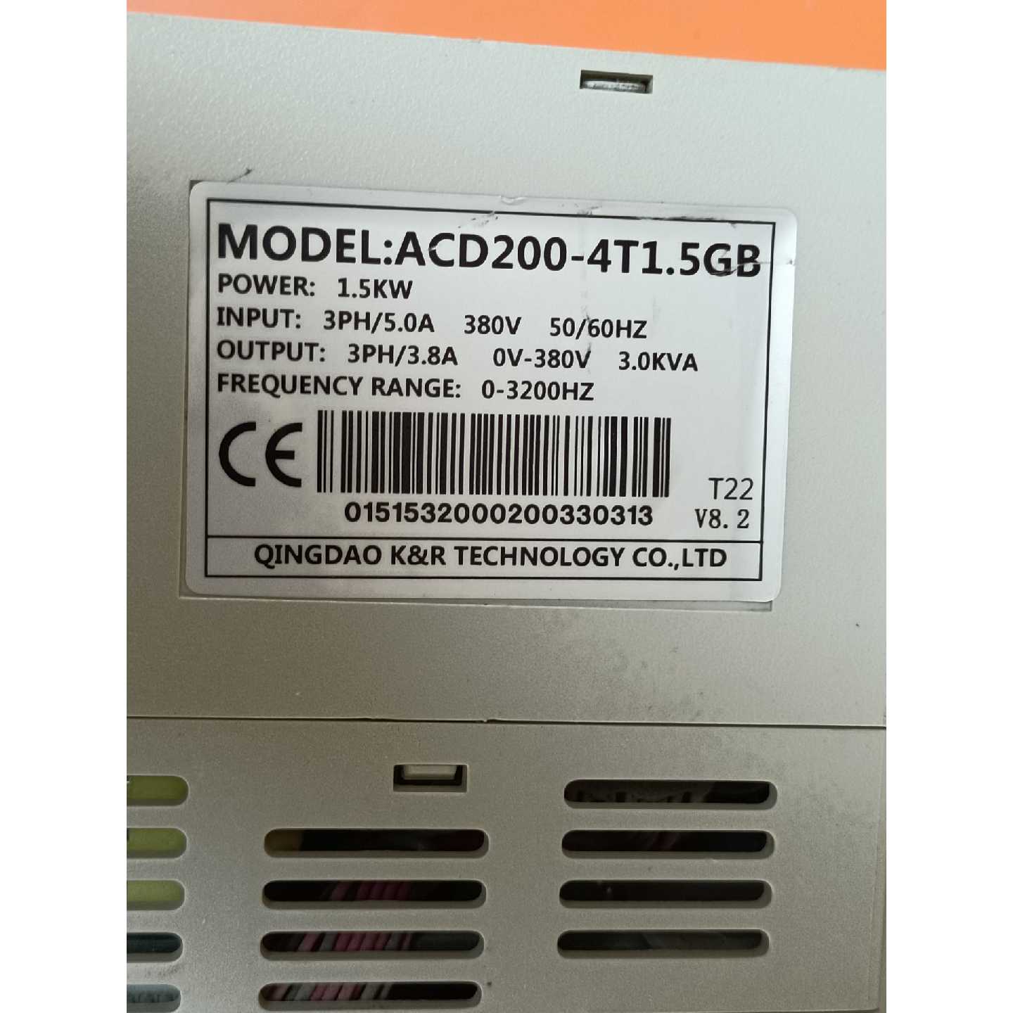 议价科润变频器A200-4T1.5GB,1.5KW,380V