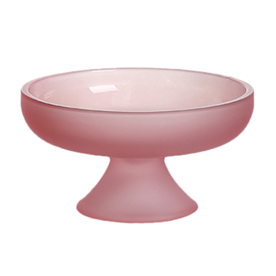 2025新款轻奢玻璃水果零食茶点盘