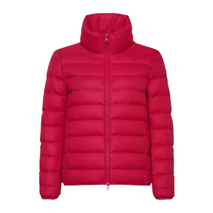 立领轻薄内胆排骨羽绒服女2025新款冬季洋气保暖鸭绒修身妈妈外套