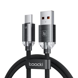 toocki图奇type-c数据线6A充电线适用oppo华为mate60pro器66w超级快充线5A手机typc线usb转c口2米安卓闪充tpc