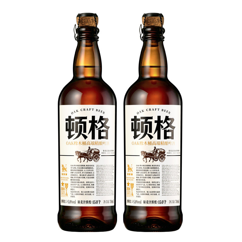 顿格OAK橡木桶精酿啤酒15.0°P