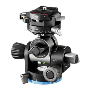 思锐KS-G3三维齿轮云台单反相机建筑商业微距横竖拍摄三脚架配件三轴独立微调双水平全景精准控制快拆快装