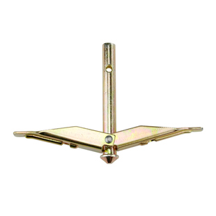 新型大棚专用双层地锚地桩钉果树拉枝拉线器固定预埋钩压膜固定器