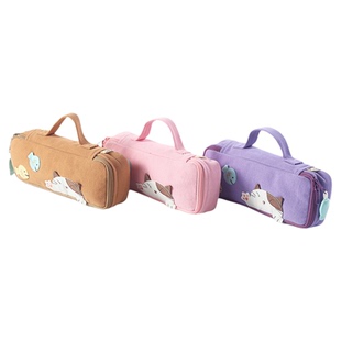 HIKOSEN CARA卡拉猫小笔袋萌趣猫咪卡通可爱女小零碎化妆品收纳包