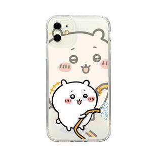 chiikawa适用苹果16手机壳iPhone14promax乌萨奇12吉伊卡哇mini透明15plus新款13情侣12渍水11可爱xs趣味xr套